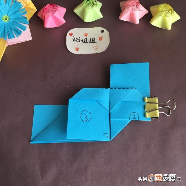 女生折纸书签制作方法,创业书签制作