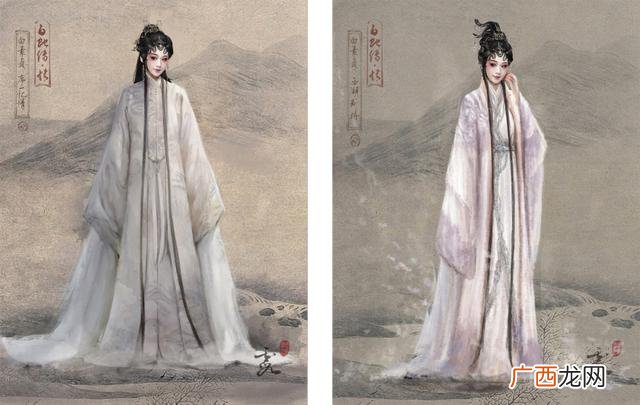 京剧水袖手绘图片,国风戏曲手绘