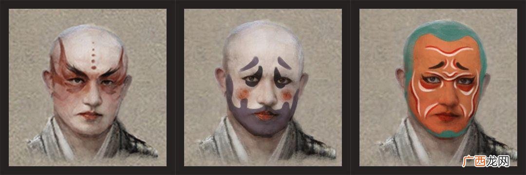 京剧水袖手绘图片,国风戏曲手绘