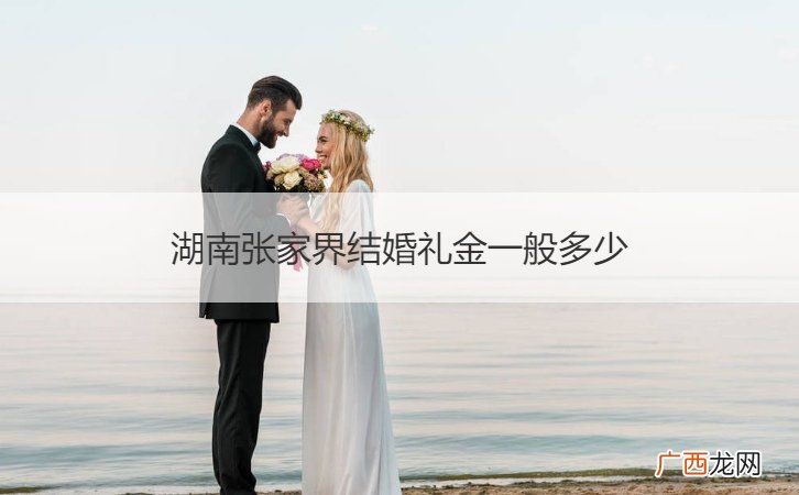 张家界娶媳妇礼金多少 湖南张家界结婚礼金一般多少