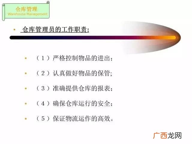 仓库管理员总结及工作回顾 仓库管理员培训ppt