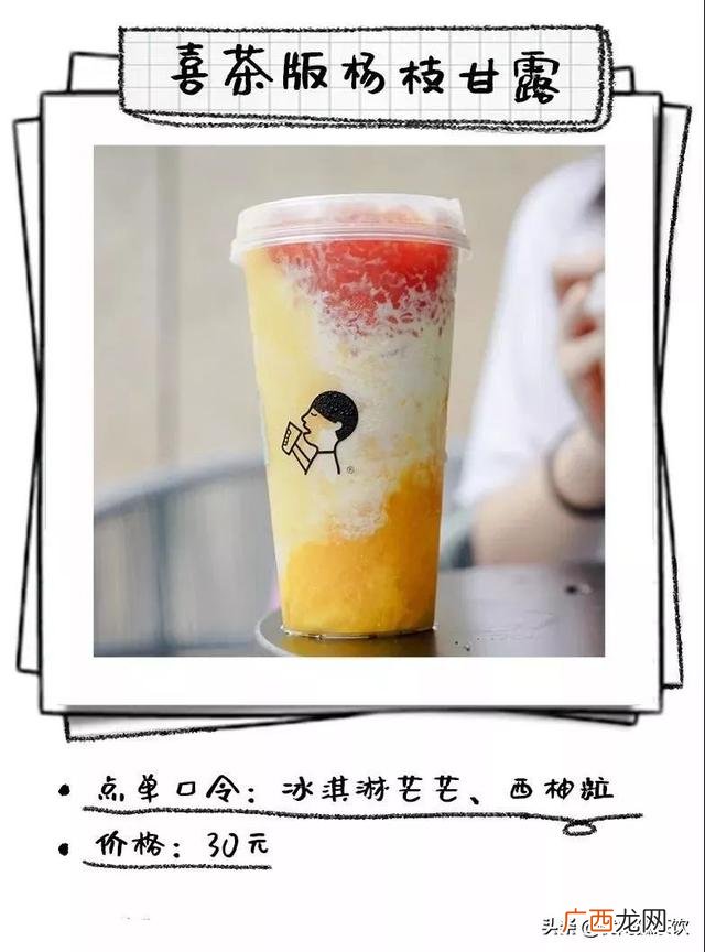 喜茶菜单图片及价格 喜茶创业者和他的团队
