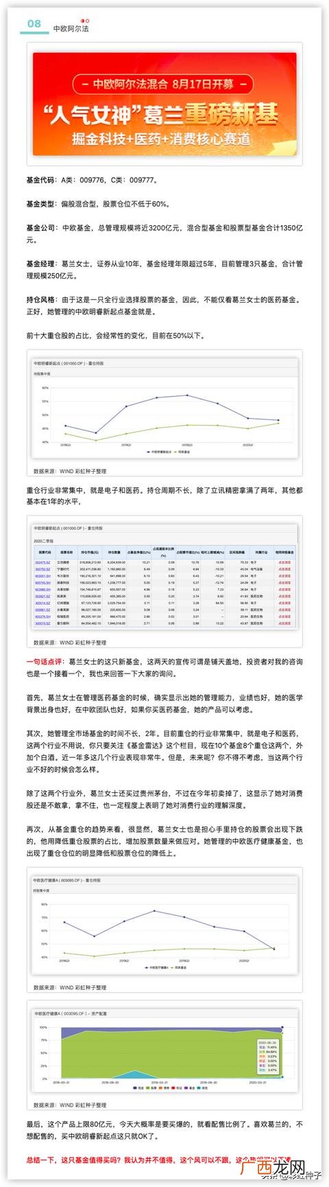 中欧研究精选混合a,中欧创业板两年定开混合C