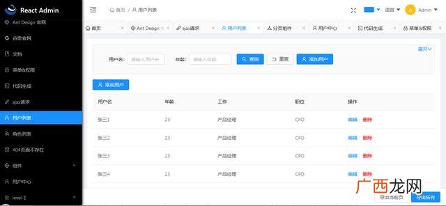 开源合同管理系统,开源admin管理系统