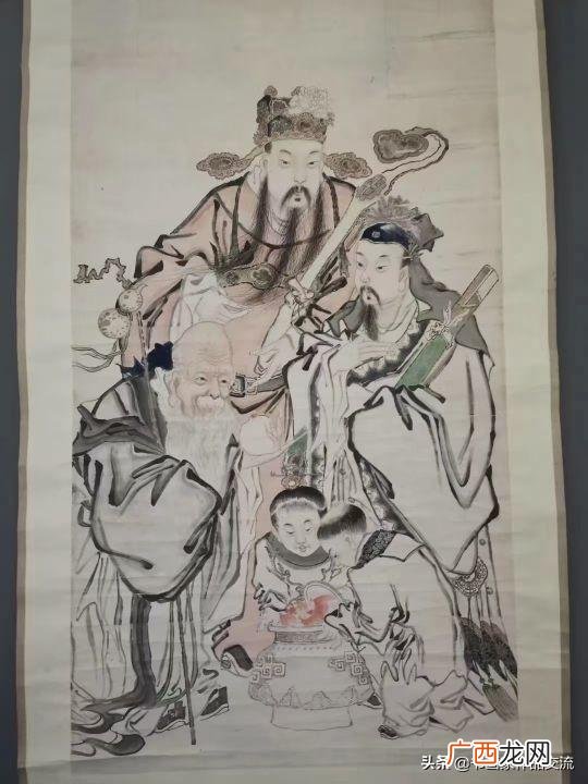 人物人物图中堂画图库 中堂玻璃匾