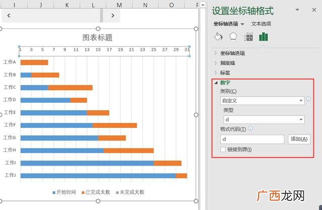 Excel根据日期生成甘特图,excel制作自动甘特图