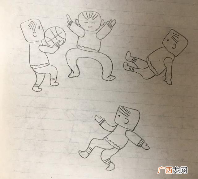 关于运动的儿童简笔画,小学生体育运动简笔画图片