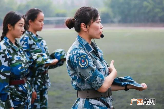 军训集体照,最美军训照