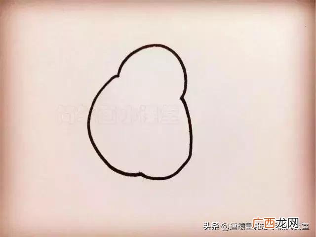 卡通画简笔画,小狗创业卡通画