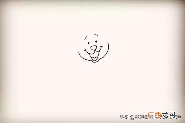 卡通画简笔画,小狗创业卡通画