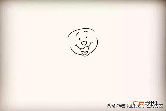 卡通画简笔画,小狗创业卡通画