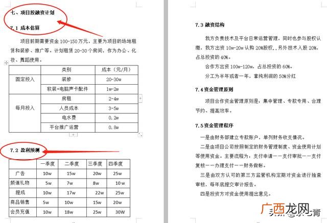 创业计划书大学生版 西服创业计划书