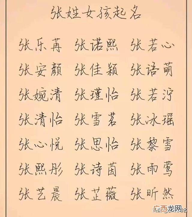 张姓好听到爆炸的名字男,张氏家族群名称大全 霸气