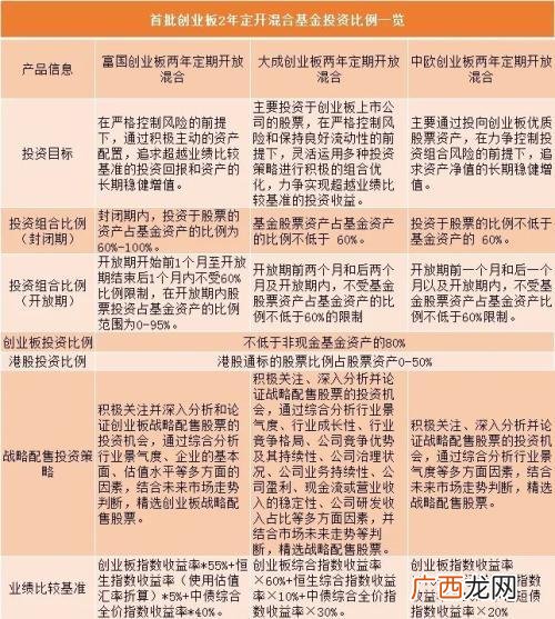中欧创业板两年是投资什么 中欧创业板战略配售基金