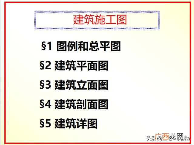 建筑施工图纸入门教程,快速看懂建筑施工图