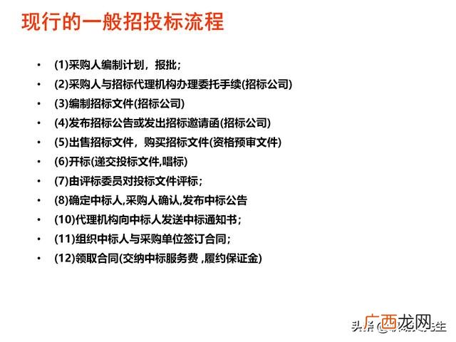如何投标项目 项目招投标的方法