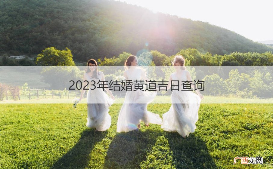 万年历2023年结婚黄道吉日查询 2023年结婚黄道吉日查询