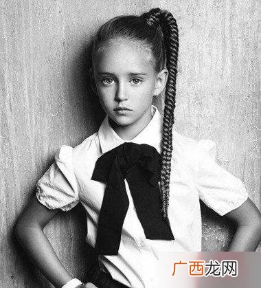 儿童发型女孩编发图片 扎头发儿童