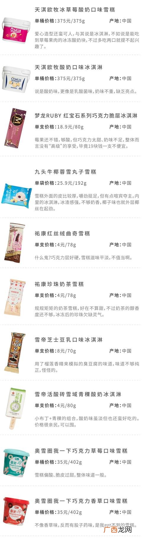 500种零食名称 各种甜点名称