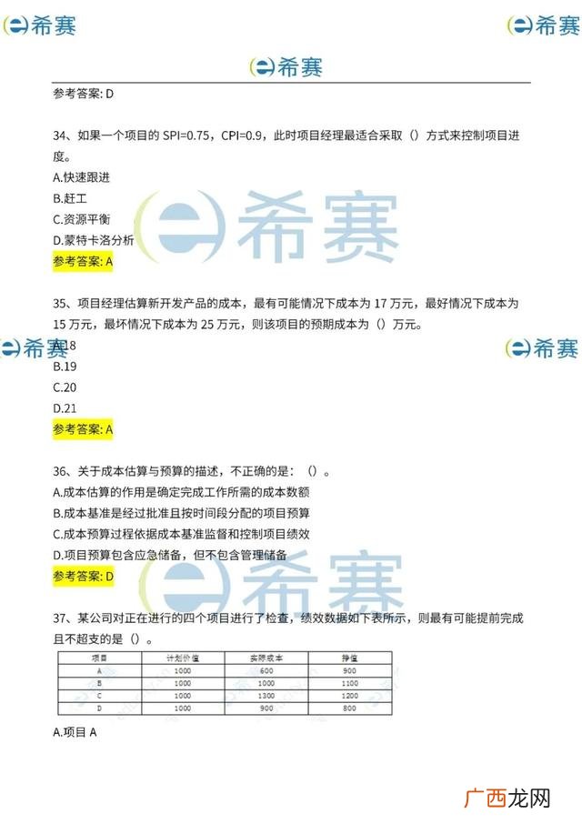 工程项目管理试题及答案,建筑工程项目管理考试
