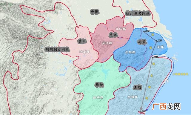 界孙策,孙策的创业过程
