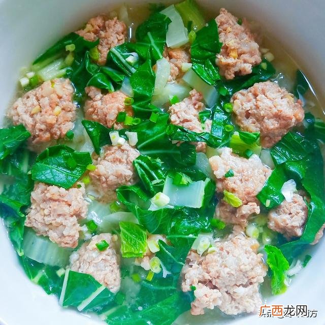 白丸子汤的做法窍门 菜丸子汤
