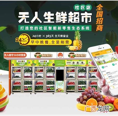 无人生鲜蔬菜售卖机 自动蔬菜水果售货机
