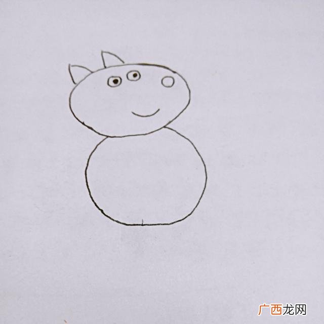 简笔画小狗的画法,什么样的小狗最可爱彩色画画
