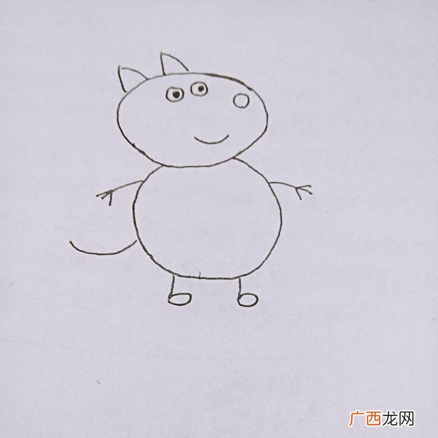 简笔画小狗的画法,什么样的小狗最可爱彩色画画
