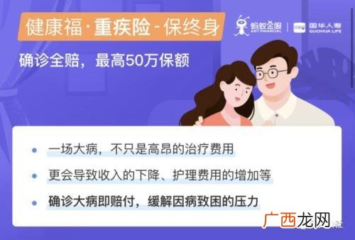 健康福重疾险保终身 支付宝创业福